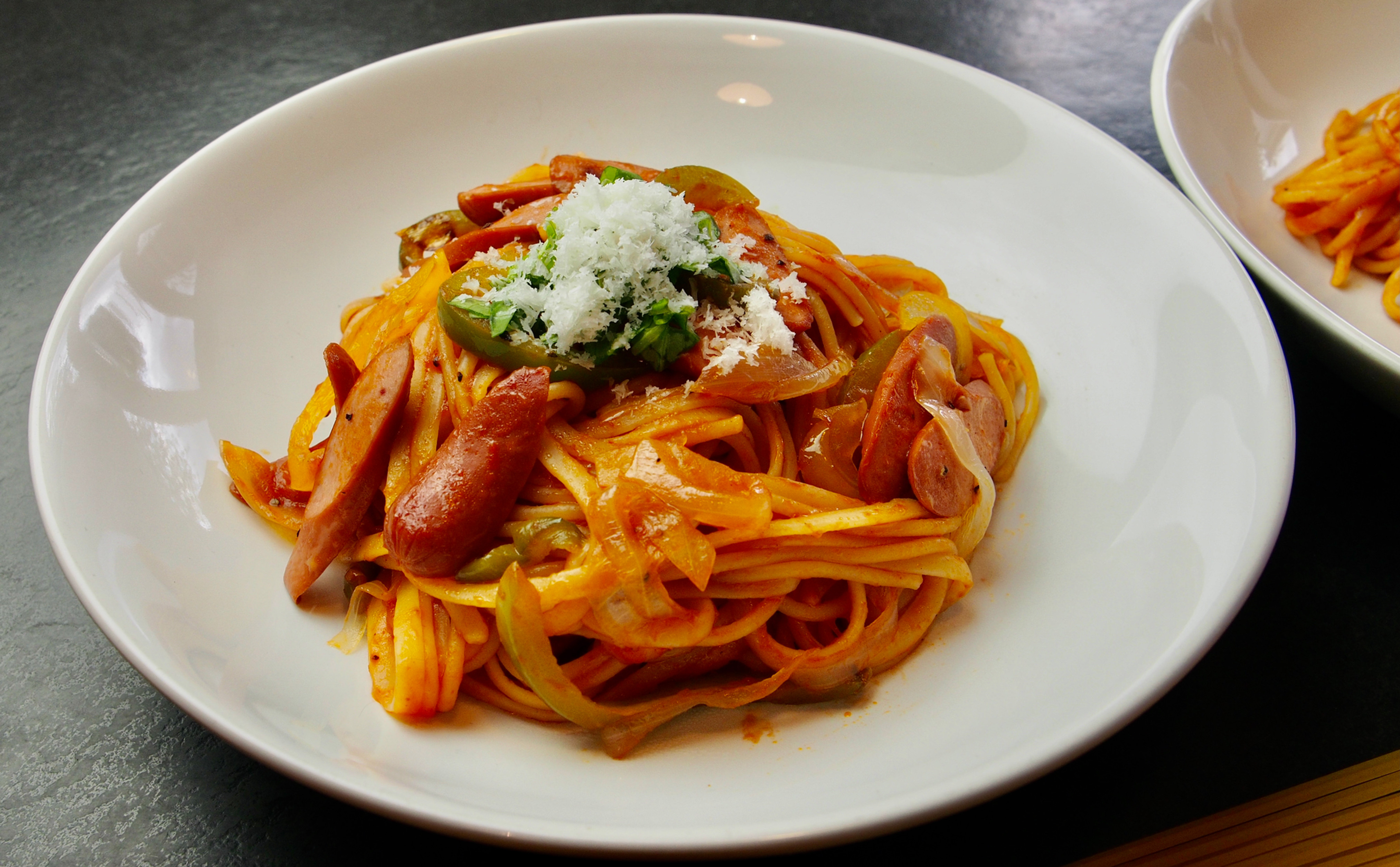 Spaghetti Napolitan (Japanese Ketchup Pasta)